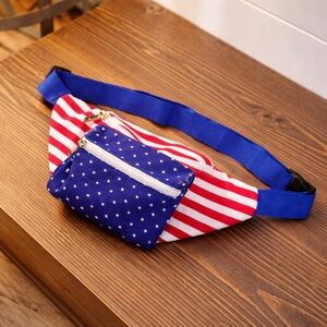 American Flag Fanny Pack Patriotic USA